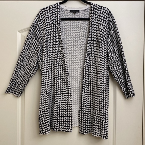 Lane Bryant Open-Front Leaf Cardigan plus Size 14/16 women’s lightweight spring - Picture 2 of 8